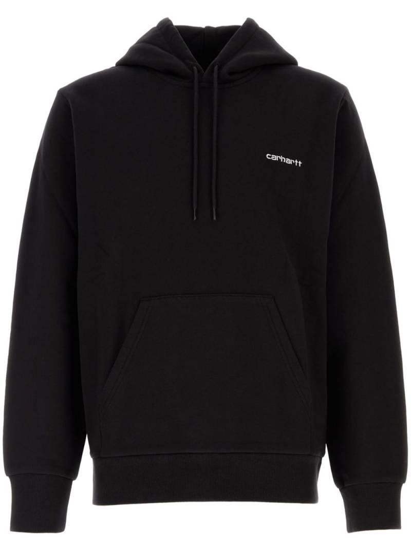 Carhartt WIP logo-embroidered hoodie - Black von Carhartt WIP