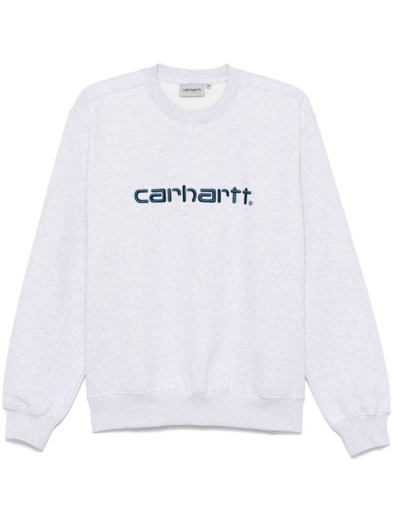 Carhartt WIP logo-embroidered sweatshirt - Grey von Carhartt WIP