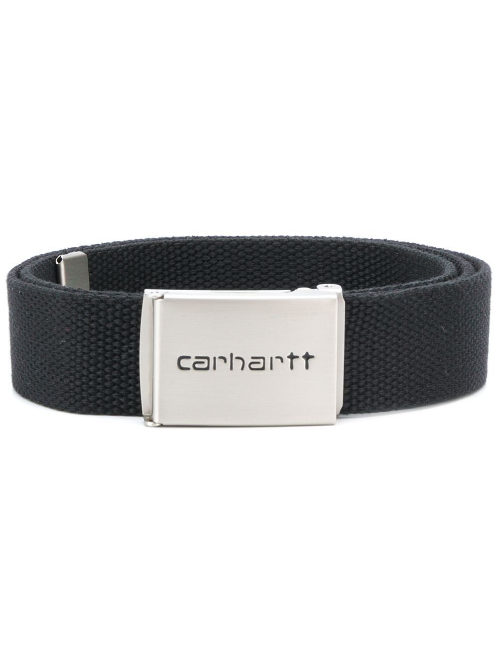 Carhartt WIP logo-engraved buckle belt - Black von Carhartt WIP