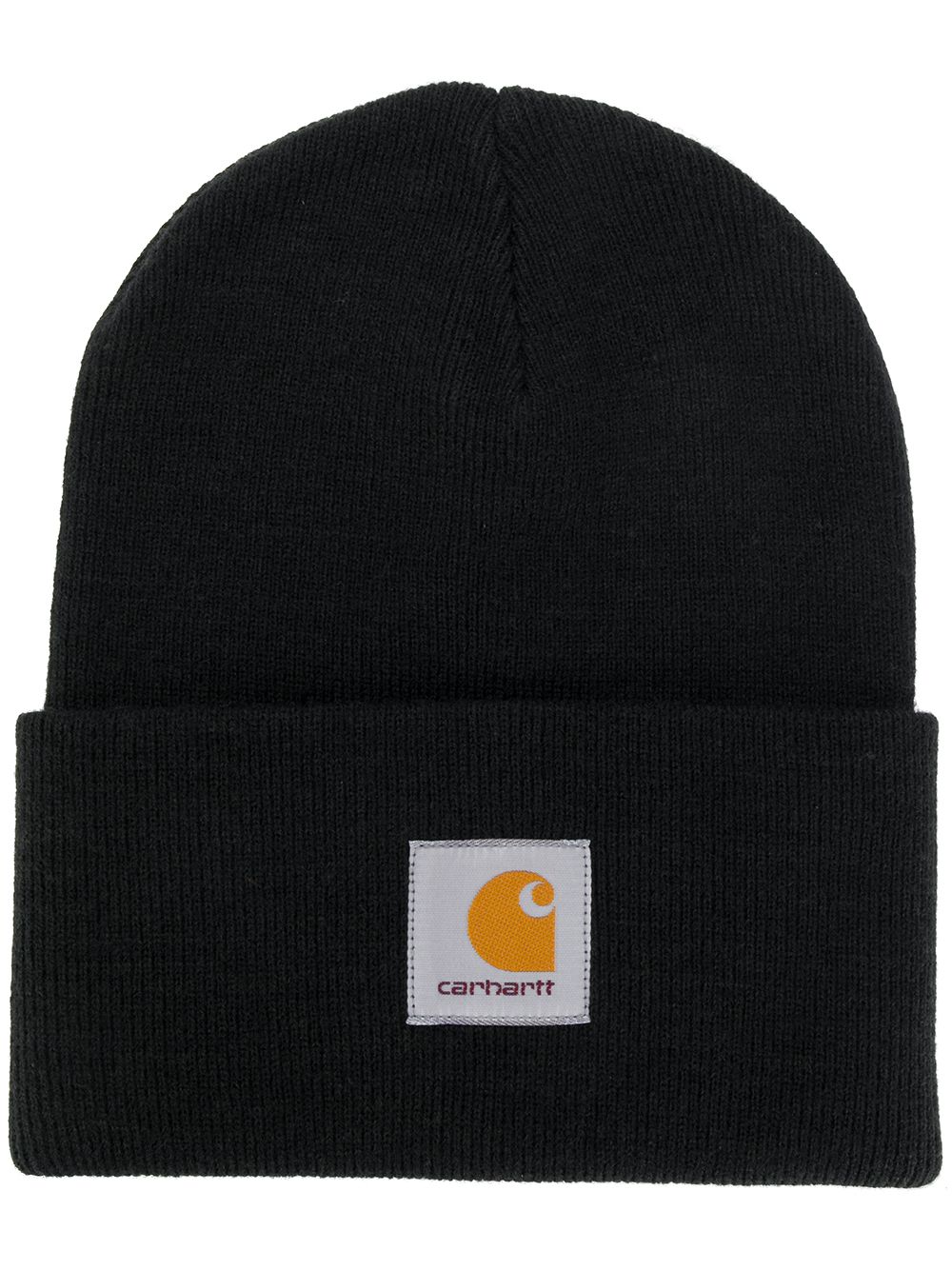 Carhartt WIP logo knitted beanie - Black von Carhartt WIP