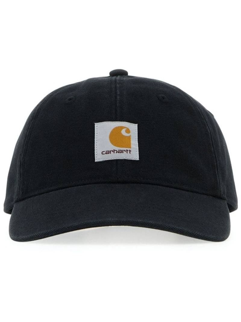 Carhartt WIP logo patch baseball cap - Black von Carhartt WIP