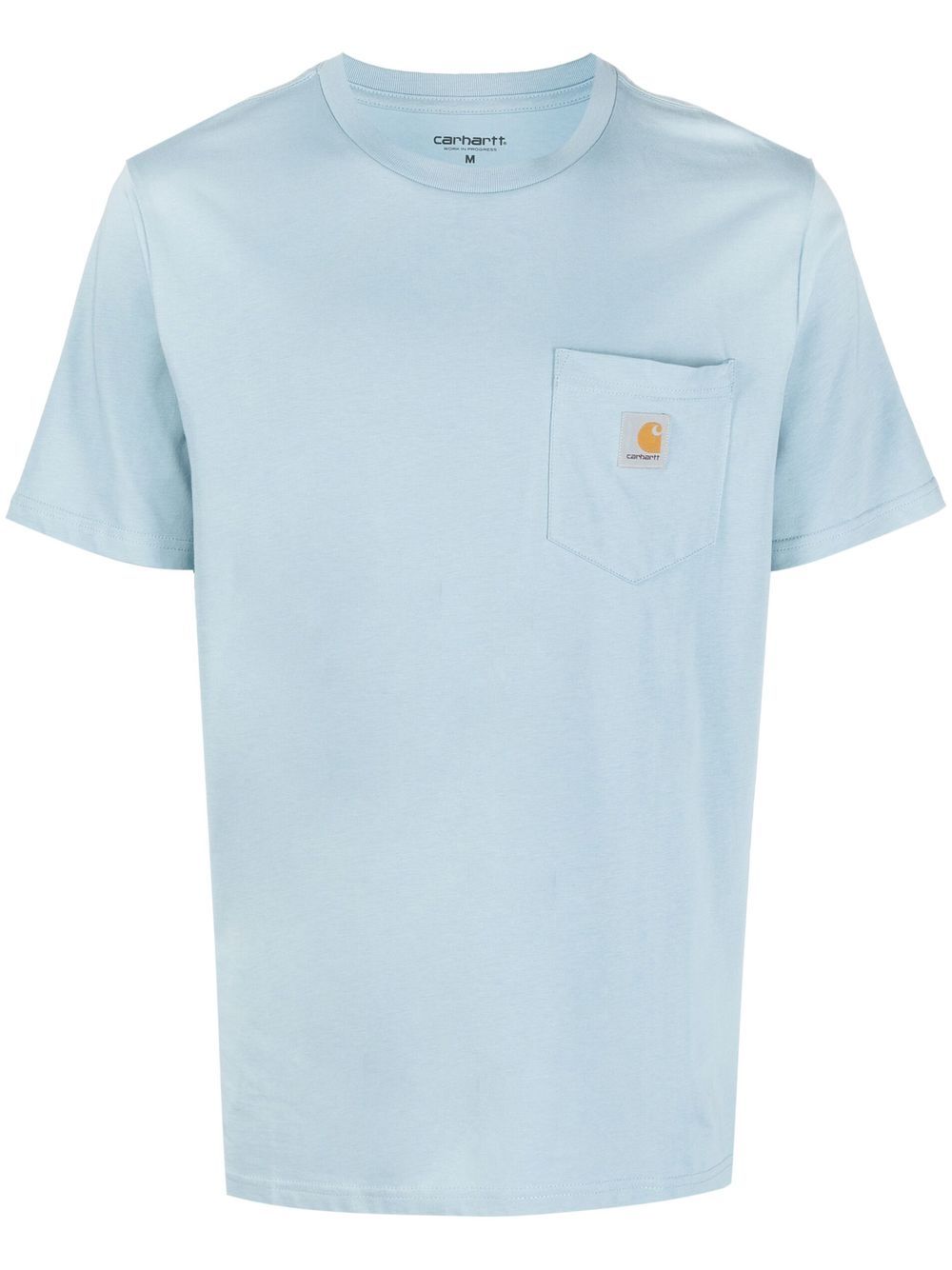 Carhartt WIP logo-patch cotton T-shirt - Blue von Carhartt WIP
