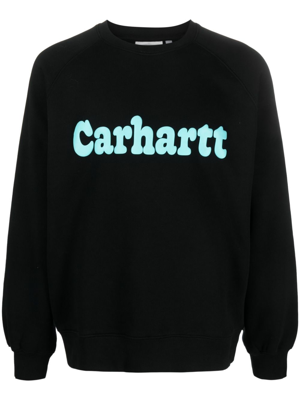 Carhartt WIP logo-print cotton hoodie - Black von Carhartt WIP