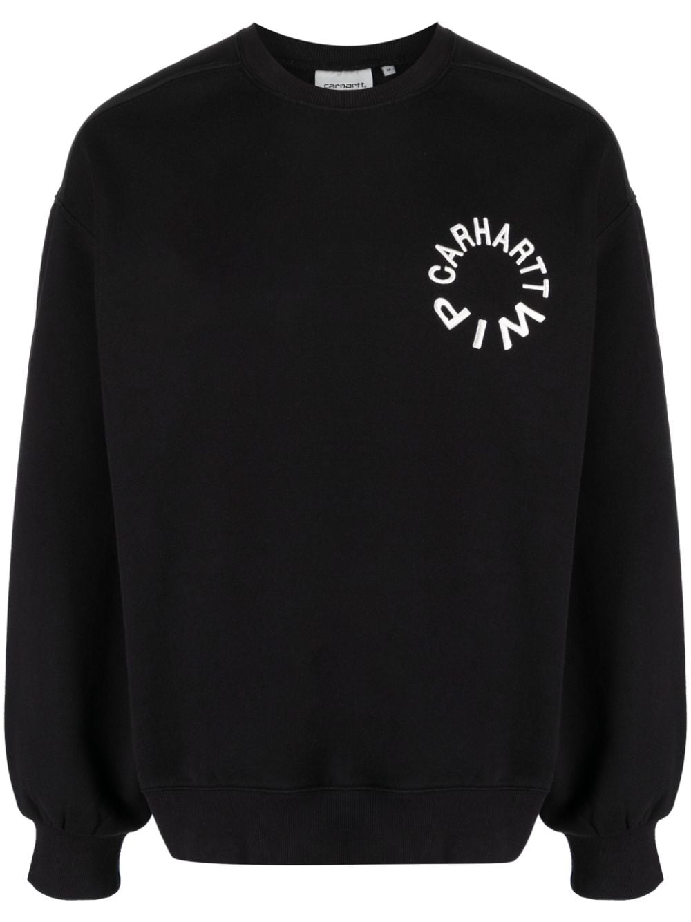Carhartt WIP logo-print crew-neck sweatshirt - Black von Carhartt WIP