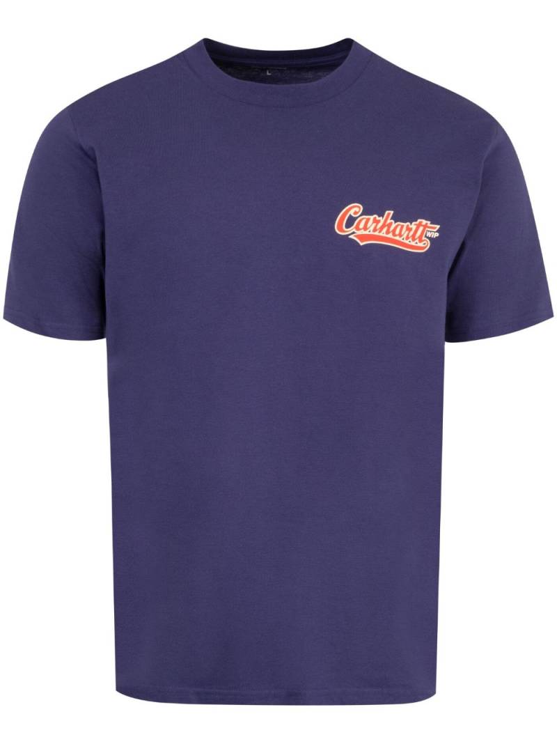 Carhartt WIP logo t-shirt - Purple von Carhartt WIP