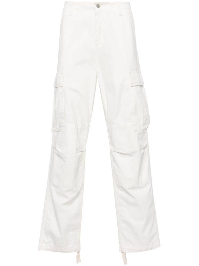 Carhartt WIP low-rise cargo trousers - White von Carhartt WIP