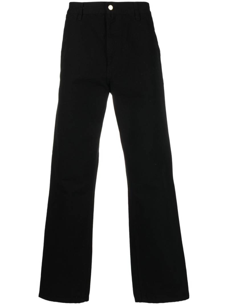 Carhartt WIP Simple straight-leg trousers - Black von Carhartt WIP