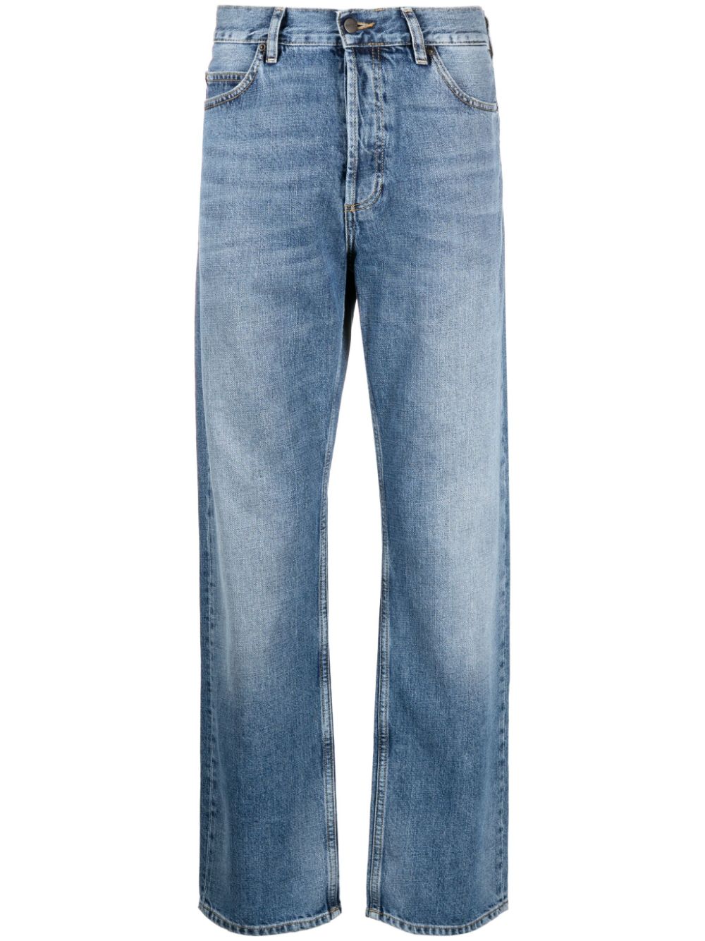 Carhartt WIP mid-rise straight-leg jeans - Blue von Carhartt WIP