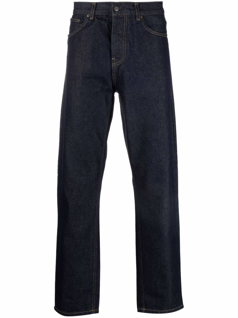 Carhartt WIP mid-rise straight-leg jeans - Blue von Carhartt WIP