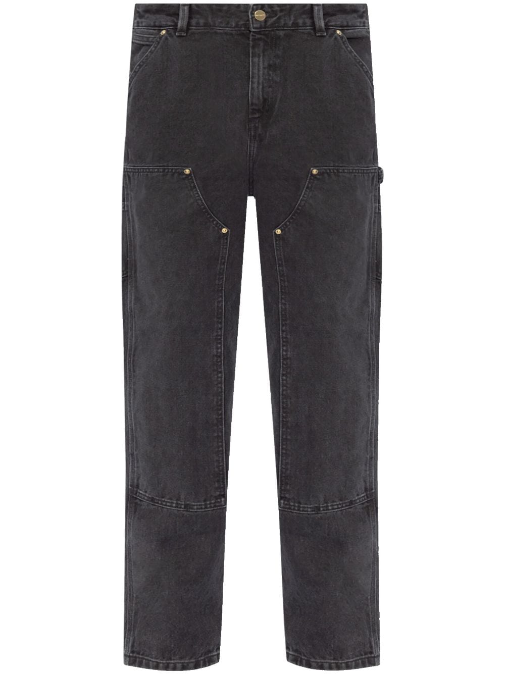 Carhartt WIP patch-detail cotton jeans - Black von Carhartt WIP