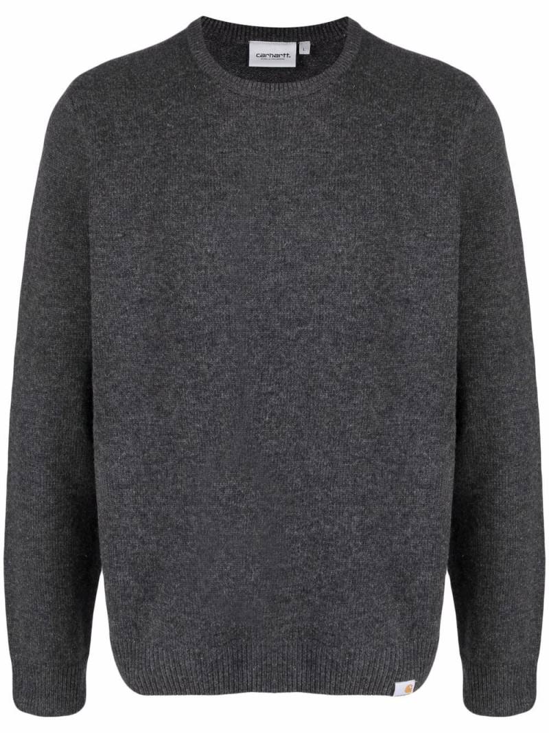 Carhartt WIP ribbed-knit crew neck sweater - Grey von Carhartt WIP