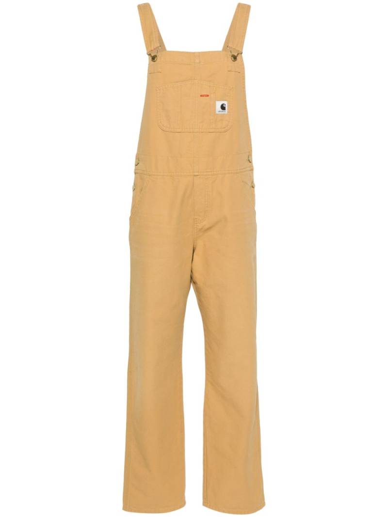 Carhartt WIP straight-leg canvas dungarees - Neutrals von Carhartt WIP