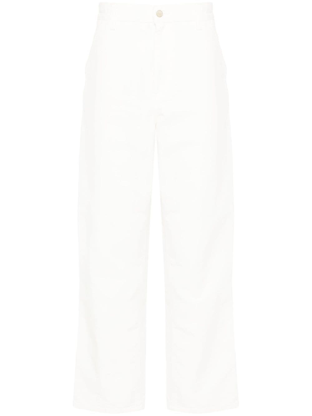 Carhartt WIP Single Knee straight-leg trousers - White von Carhartt WIP