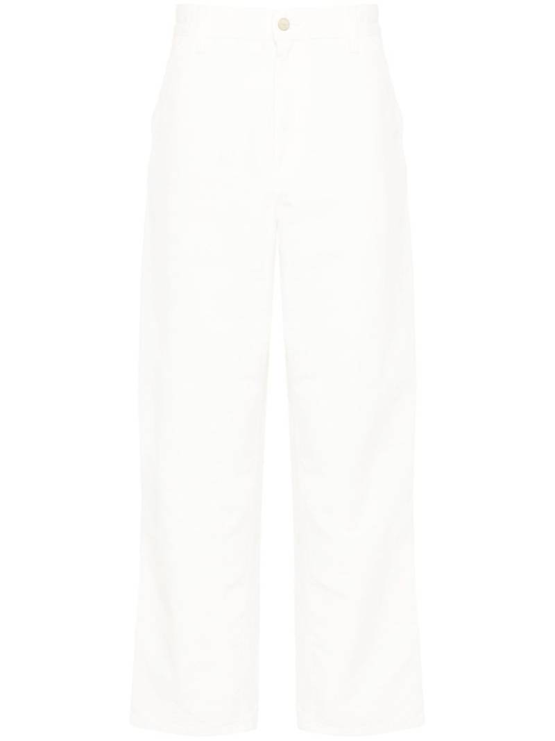 Carhartt WIP straight-leg carpenter trousers - White von Carhartt WIP