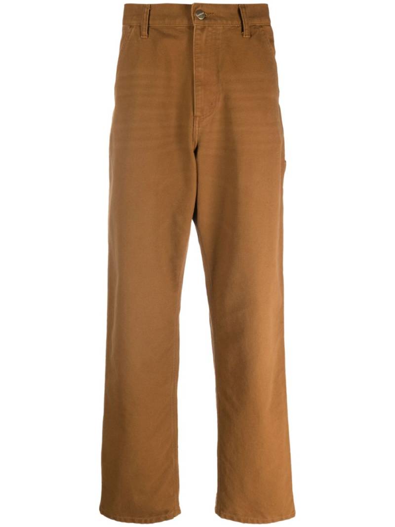 Carhartt WIP Single Knee straight-leg trousers - Brown von Carhartt WIP