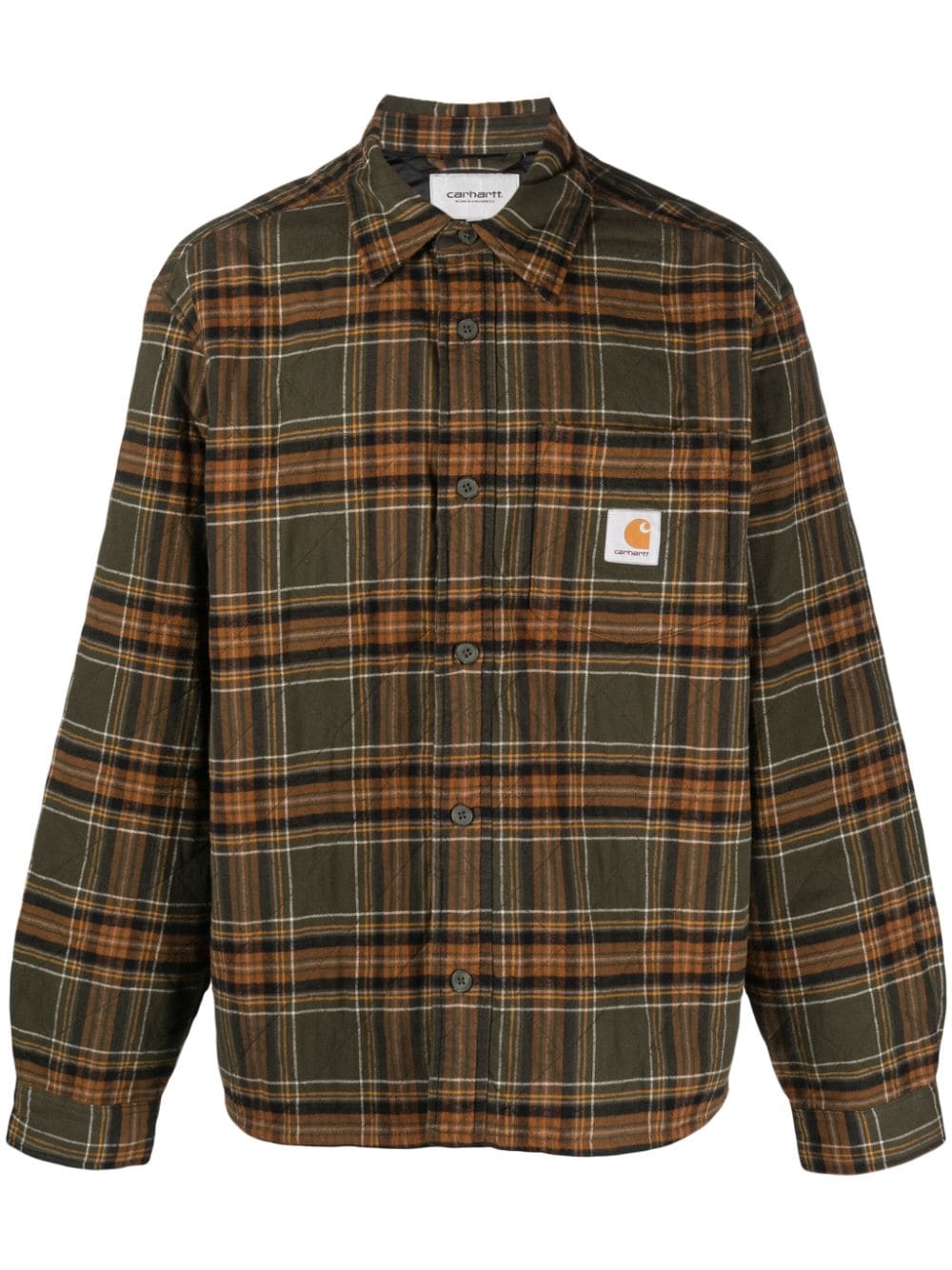 Carhartt WIP tartan-check cotton shirt - Green von Carhartt WIP