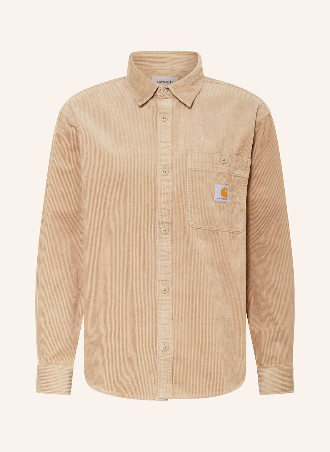 Carhartt Wip Cord-Overshirt Flint braun von Carhartt WIP