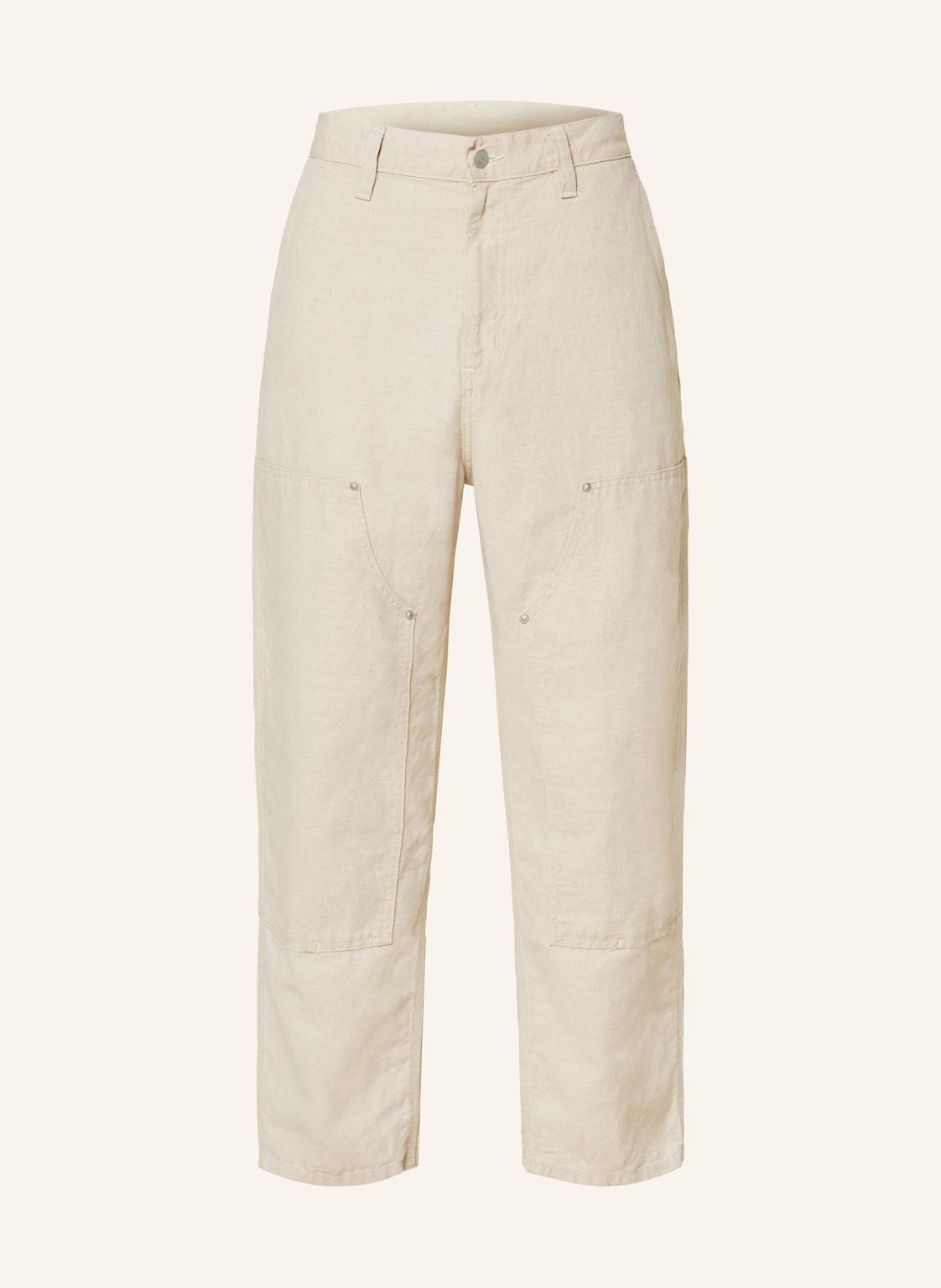 Carhartt Wip Hose Walter Regular Fit Mit Leinen beige Carhartt Wip Hose Walter Regular Fit Mit Leinen beige von Carhartt WIP