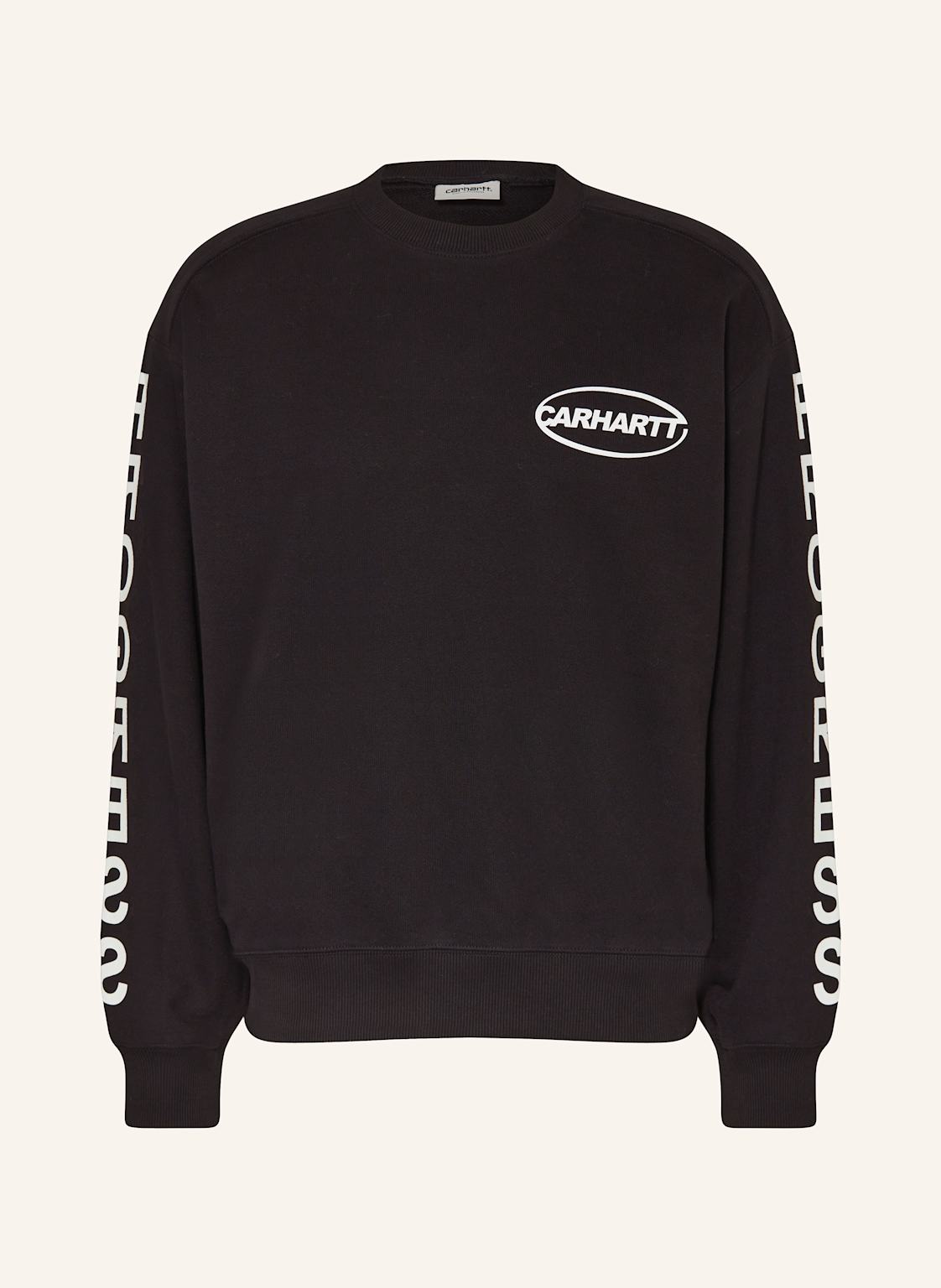 Carhartt Wip Oversized-Sweatshirt Body Of Work schwarz von Carhartt WIP