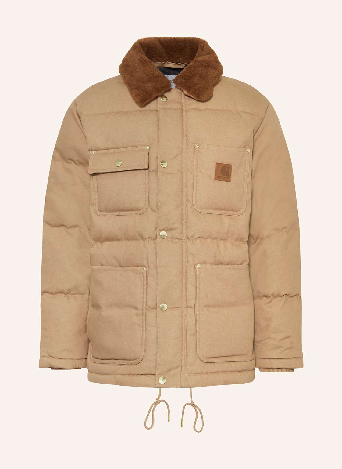 Carhartt Wip Steppjacke Rayly braun von Carhartt WIP