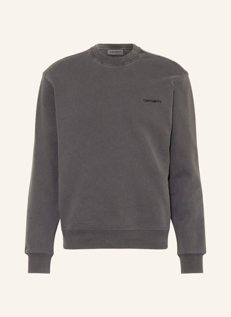 Carhartt Wip Sweatshirt Duster Script grau von Carhartt WIP