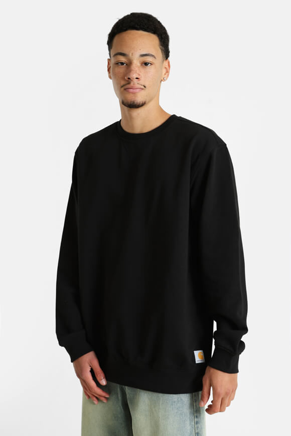 Carhartt Workwear Oversize Sweatshirt | Black | Herren  | L von Carhartt Workwear