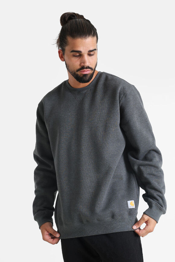 Carhartt Workwear Oversize Sweatshirt | Carbon Heather | Herren  | L von Carhartt Workwear