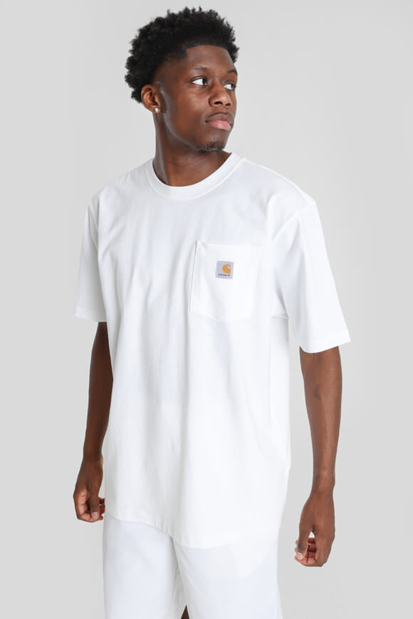 Carhartt Workwear Pocket Oversize T-Shirt | White | Herren  | L von Carhartt Workwear