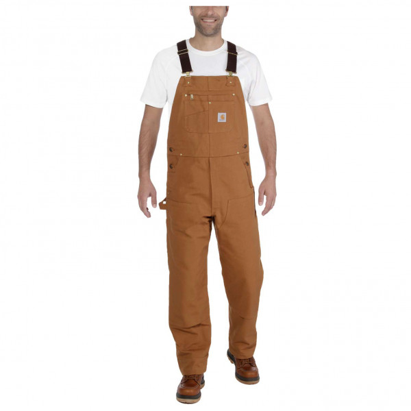 Carhartt - Bib Overall - Freizeithose Gr 30 - Length: 30 braun von Carhartt