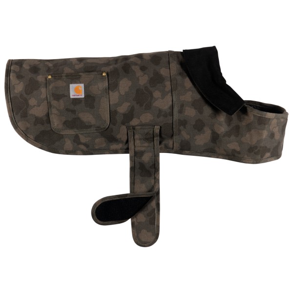 Carhartt - Dog Camo Chore Coat - Hundemantel Gr L - Hals 48-66 cm Brust: 71-91 cm;M - Hals 38-53 cm Brust: 56-71 cm;S - Hals 25-38 cm Brust: 40-53 cm;XL - Hals 60-71 cm Brust: 91-107 cm tarmac / duck camo von Carhartt