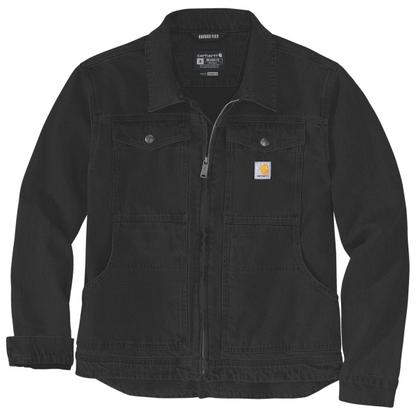 Carhartt - Duck Relaxed Fit Jacket - Freizeitjacke Gr L;M;S;XL;XXL braun;schwarz von Carhartt