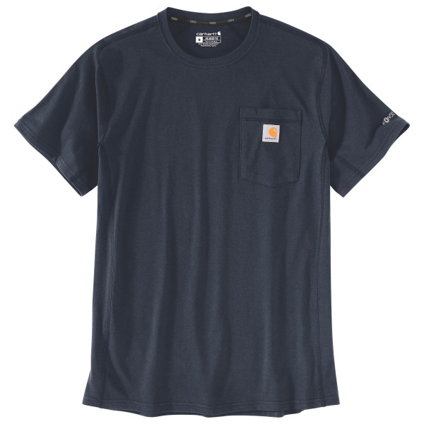 Carhartt - Force Pocket S/S T-Shirt - T-Shirt Gr L blau von Carhartt