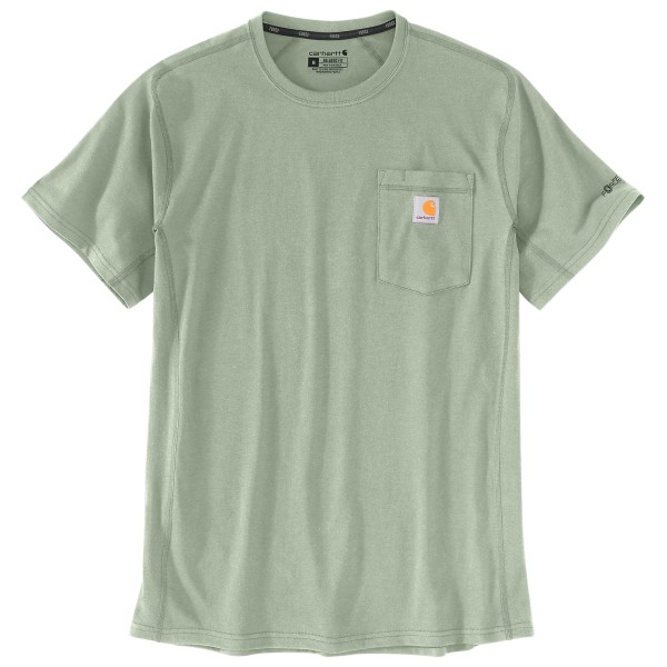 Carhartt - Force Pocket S/S T-Shirt - T-Shirt Gr L oliv von Carhartt