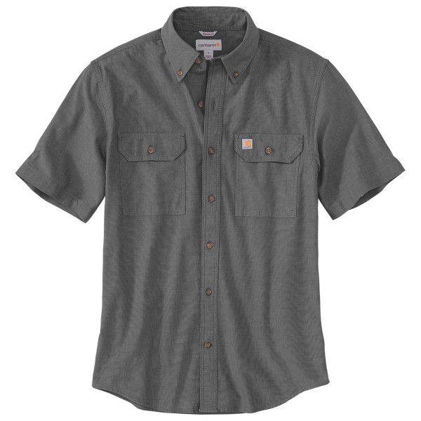 Carhartt - Loose Chambray S/S - Hemd Gr M;S beige;grau von Carhartt