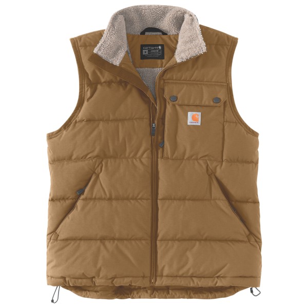 Carhartt - Loose Fit Montana Insulated Vest - Wintergilet Gr L braun von Carhartt