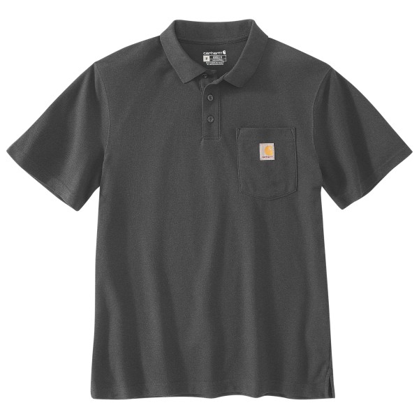 Carhartt - Midweight S/S Pocket Polo - Polo-Shirt Gr L grau von Carhartt