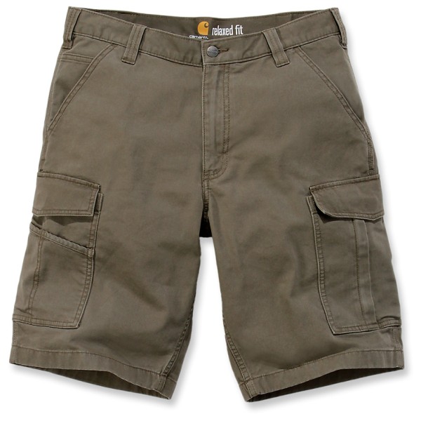 Carhartt - Rigby Rugged Cargo Short - Shorts Gr 33 braun/grau von Carhartt