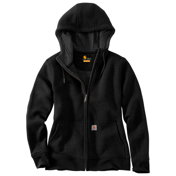 Carhartt - Women's Clarksburg Zip Sweatshirt - Hoodie Gr L schwarz von Carhartt