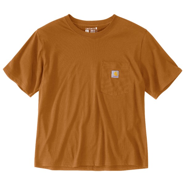 Carhartt - Women's Lightweight S/S Crewneck T-Shirt - T-Shirt Gr M braun von Carhartt