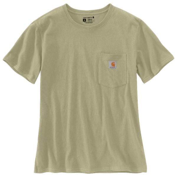 Carhartt - Women's Loose Fit Heavyweight S/S Pocket Cotton - T-Shirt Gr L;M;S;XL;XS blau;grau;lila/rot von Carhartt