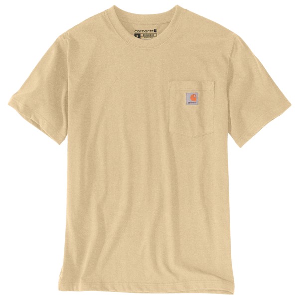 Carhartt - Workw Pocket S/S - T-Shirt Gr L beige von Carhartt