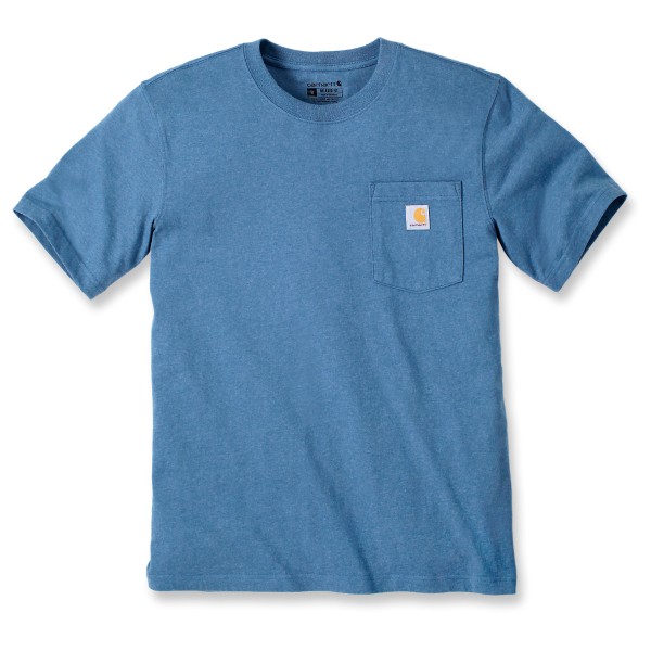 Carhartt - Workw Pocket S/S - T-Shirt Gr L blau von Carhartt