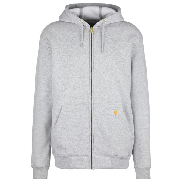 Carhartt - Zip Hooded Sweatshirt - Hoodie Gr L grau von Carhartt