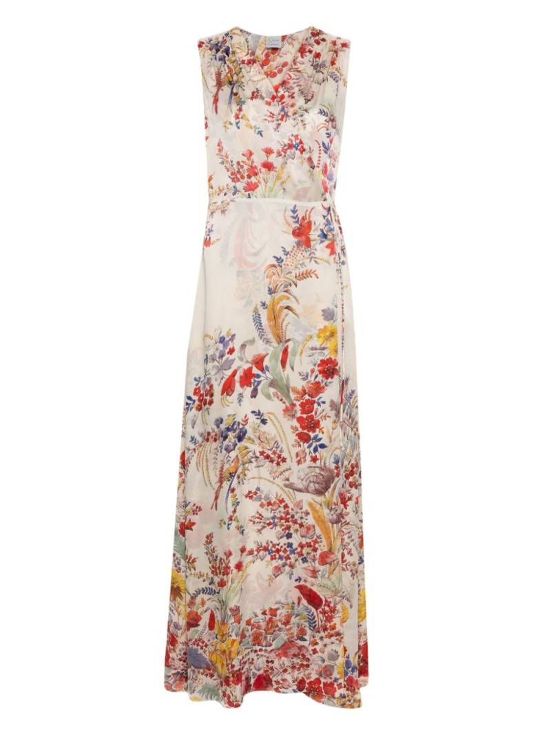 Carine Gilson Beautiful Garden-print dress - Neutrals von Carine Gilson