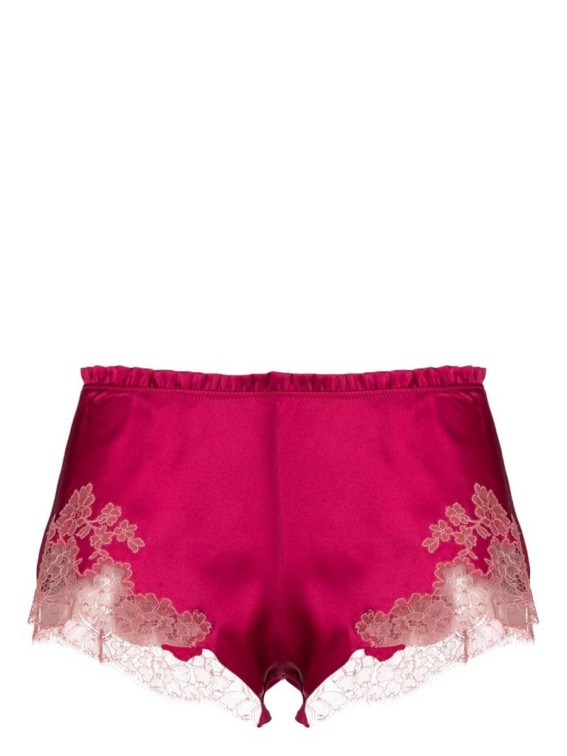 Carine Gilson Floaty silk shorts - Pink von Carine Gilson