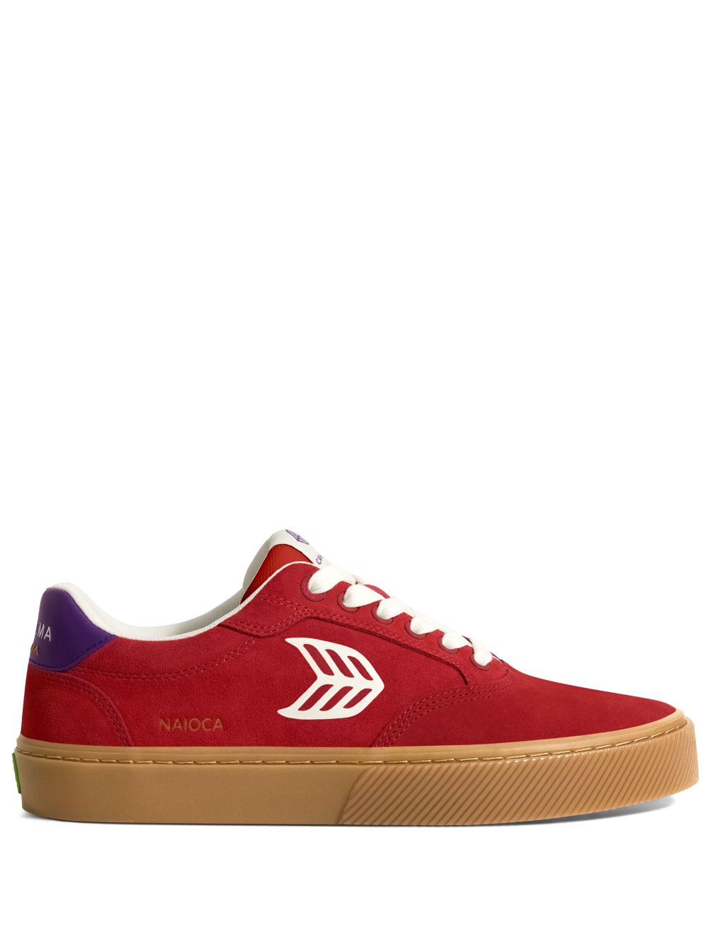 Cariuma Naioca leather lace-up sneakers - Red von Cariuma