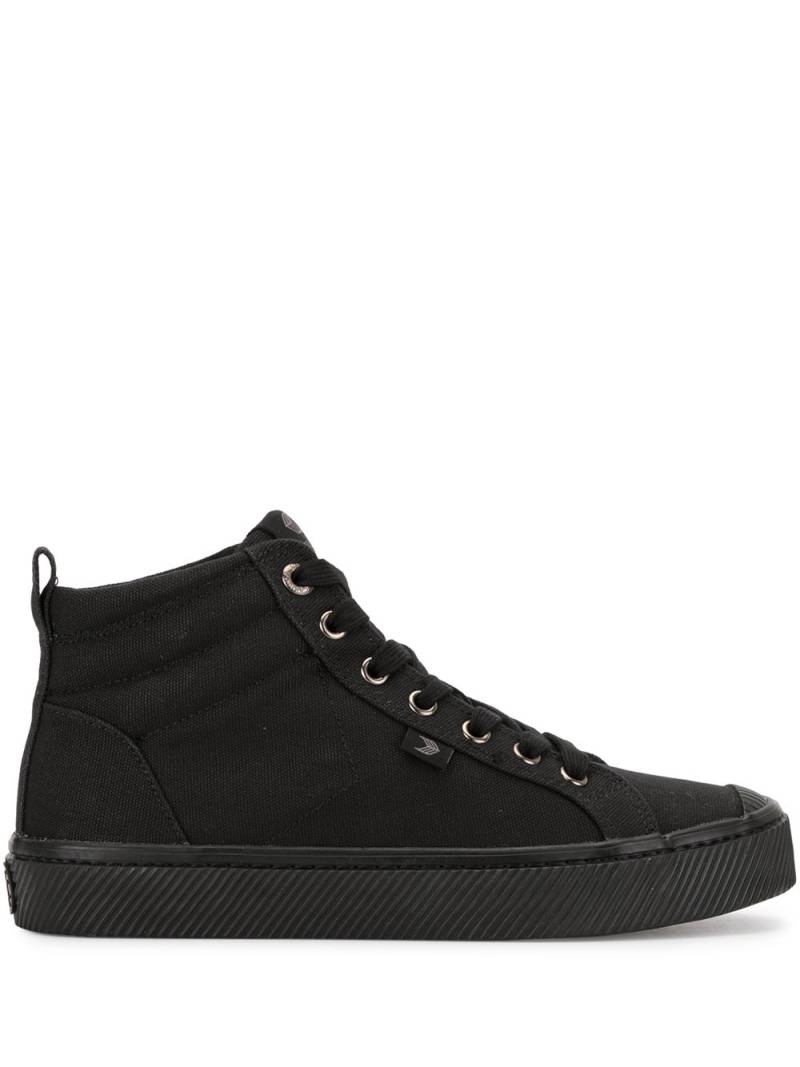 Cariuma OCA canvas high-top sneakers - Black von Cariuma