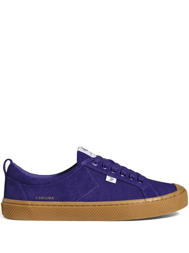 Cariuma Oca Low suede lace-up sneakers - Purple von Cariuma