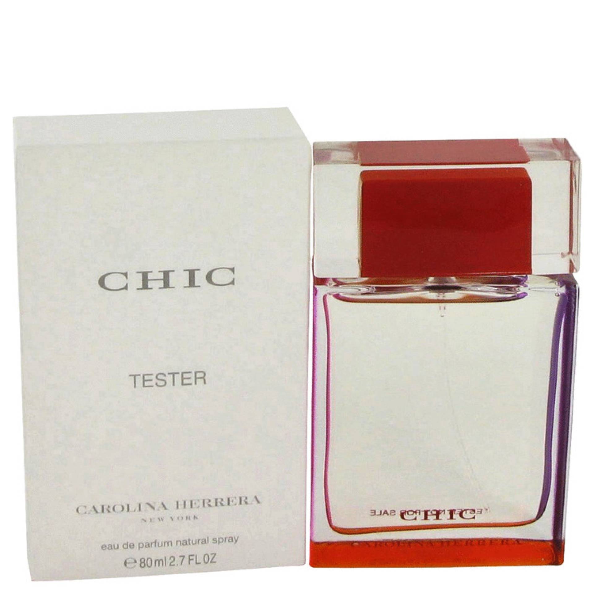 Carolina Herrera Chic Eau De Parfum Spray (Tester) 80 ml von Carolina Herrera