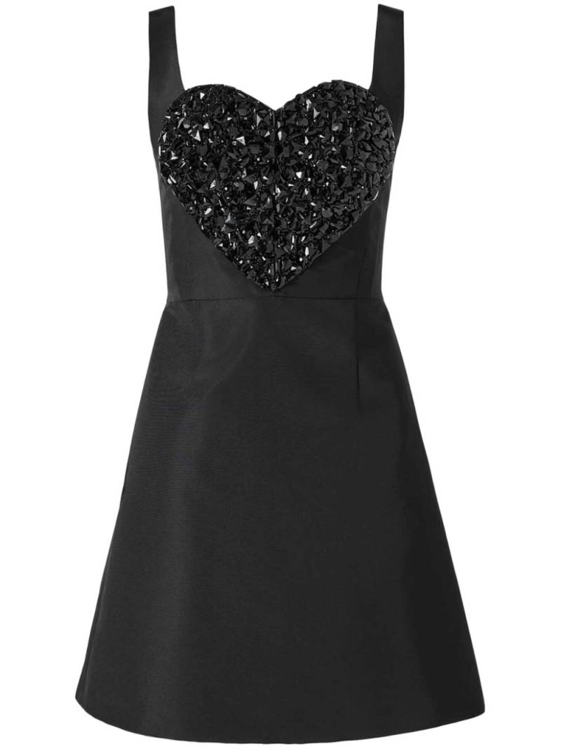 Carolina Herrera bead-embellished mini dress - Black von Carolina Herrera